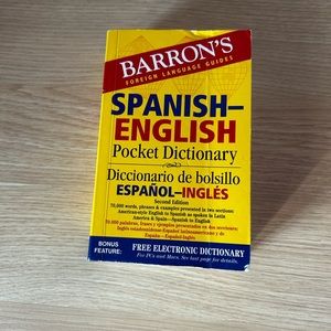 SPANISH DICTIONARY…GENTLY USED…